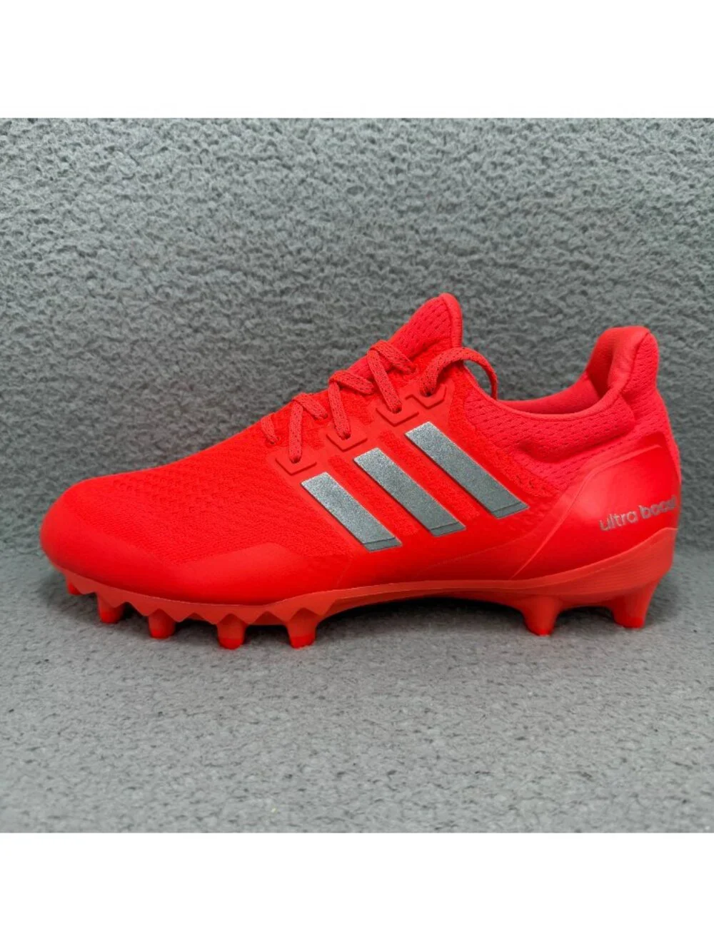 Adidas UltraBoost Cleats Mens 12.5 Shoes Solar Red Football Ultra Boost Sneakers